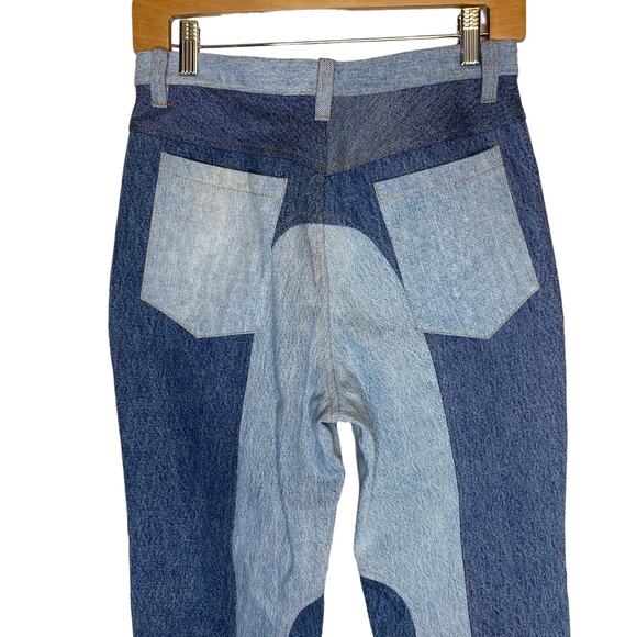 EB Denim Kendall High Rise Patchwork Jeans - Picture 4 of 7